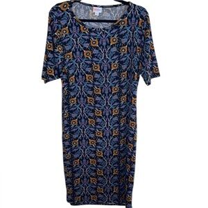 LuLaRoe floral print dress Size Large NWOT